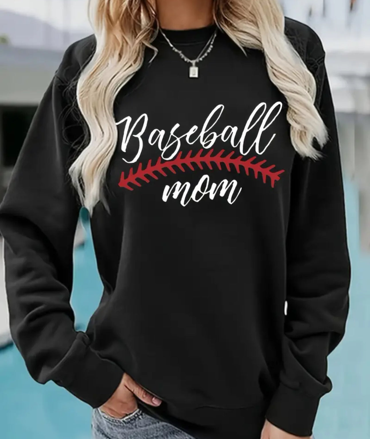 Baseball Mom Crewneck
