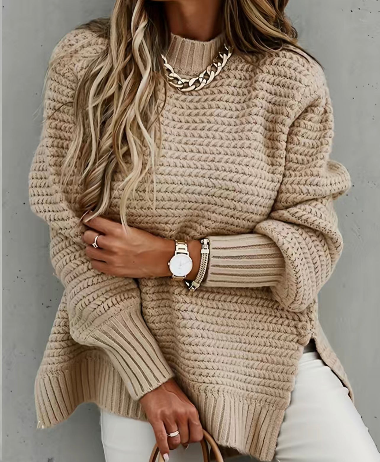 Lynn High/Low Sweater