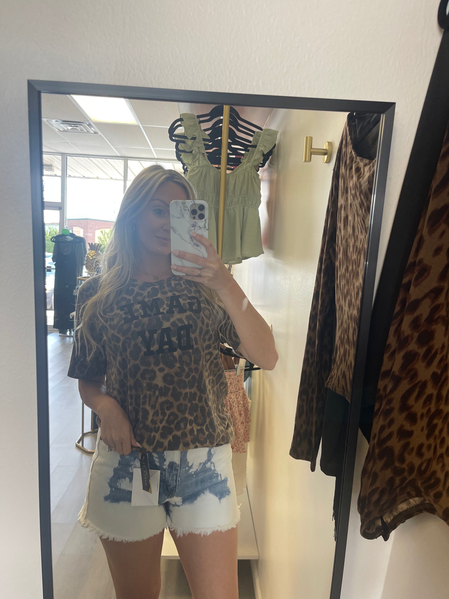 Cheetah Game Day Tee