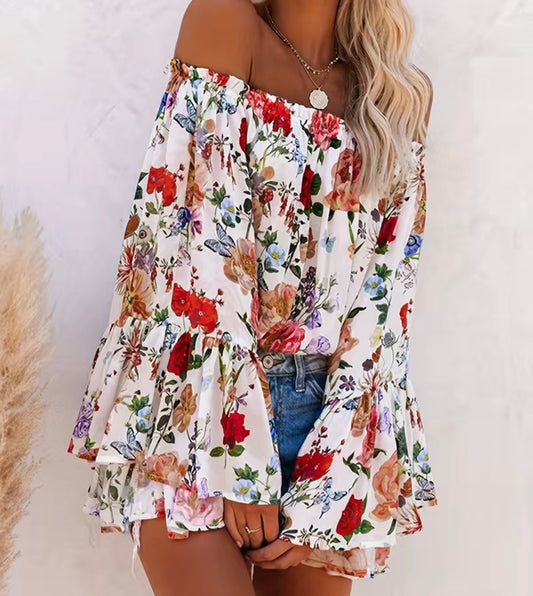 Paisley Floral Top