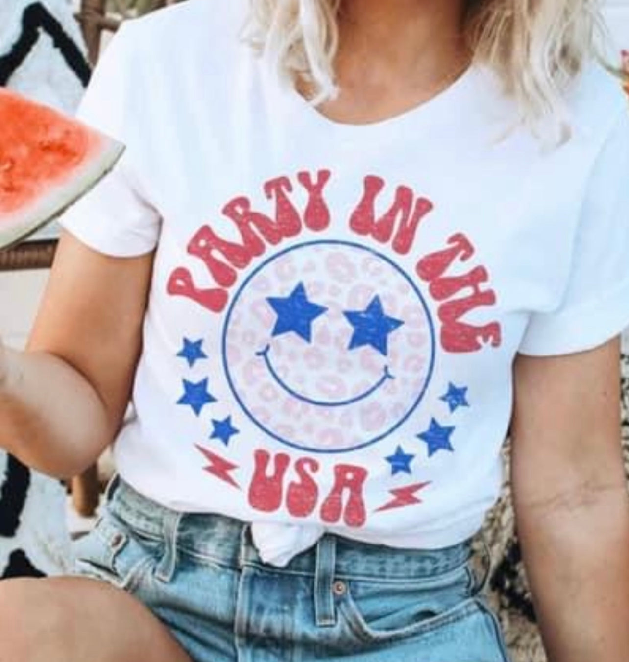 Party in the USA graphic tee