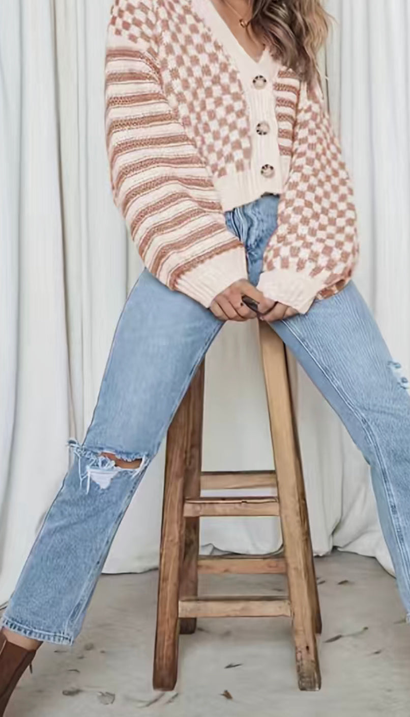 Checkered Sweater