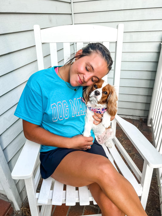 Dog Mama Puff Print Tee