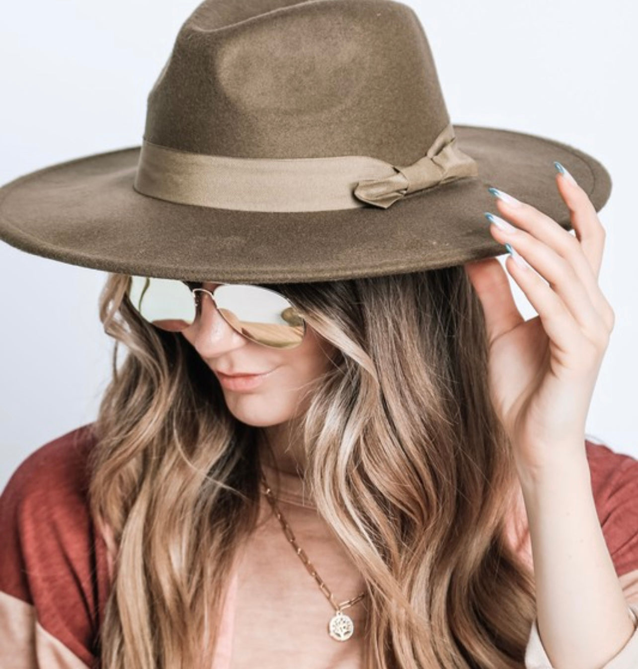 Black Fedora Hat