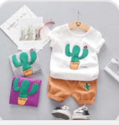 Deklynd 2 Piece Cactus Set
