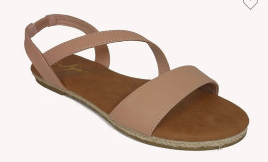 3 strap Brown Sandal