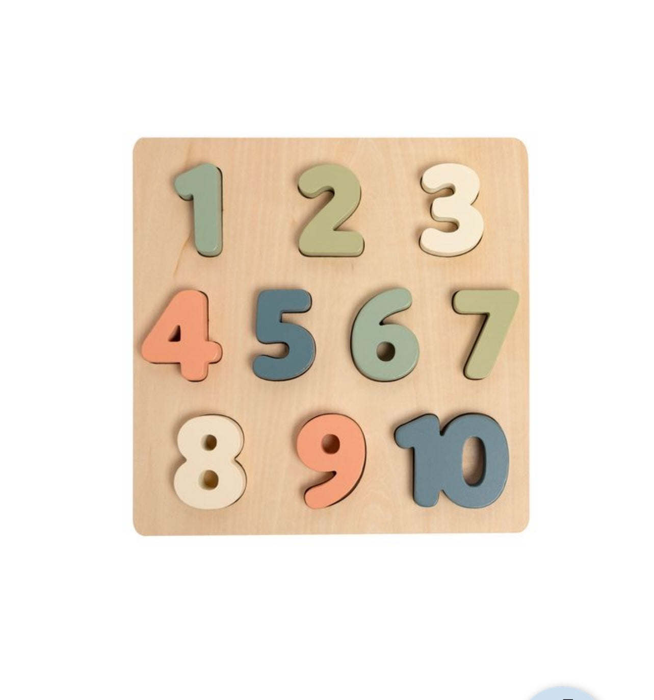 Wooden Number Puzzle