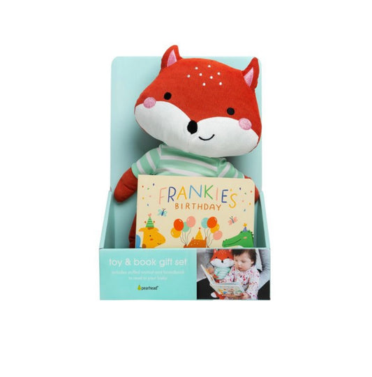 Fox Stuffed Animal Book Set