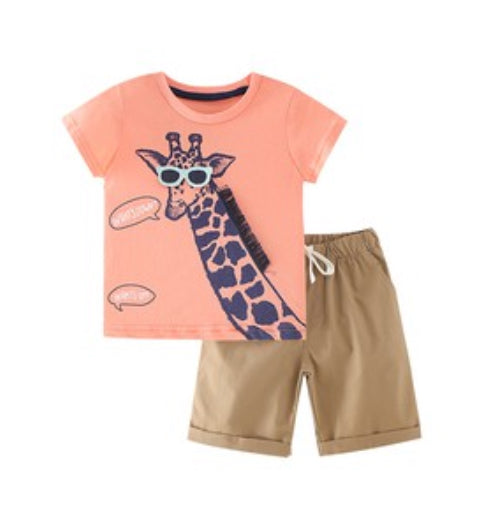 Graphic Giraffe 2piece