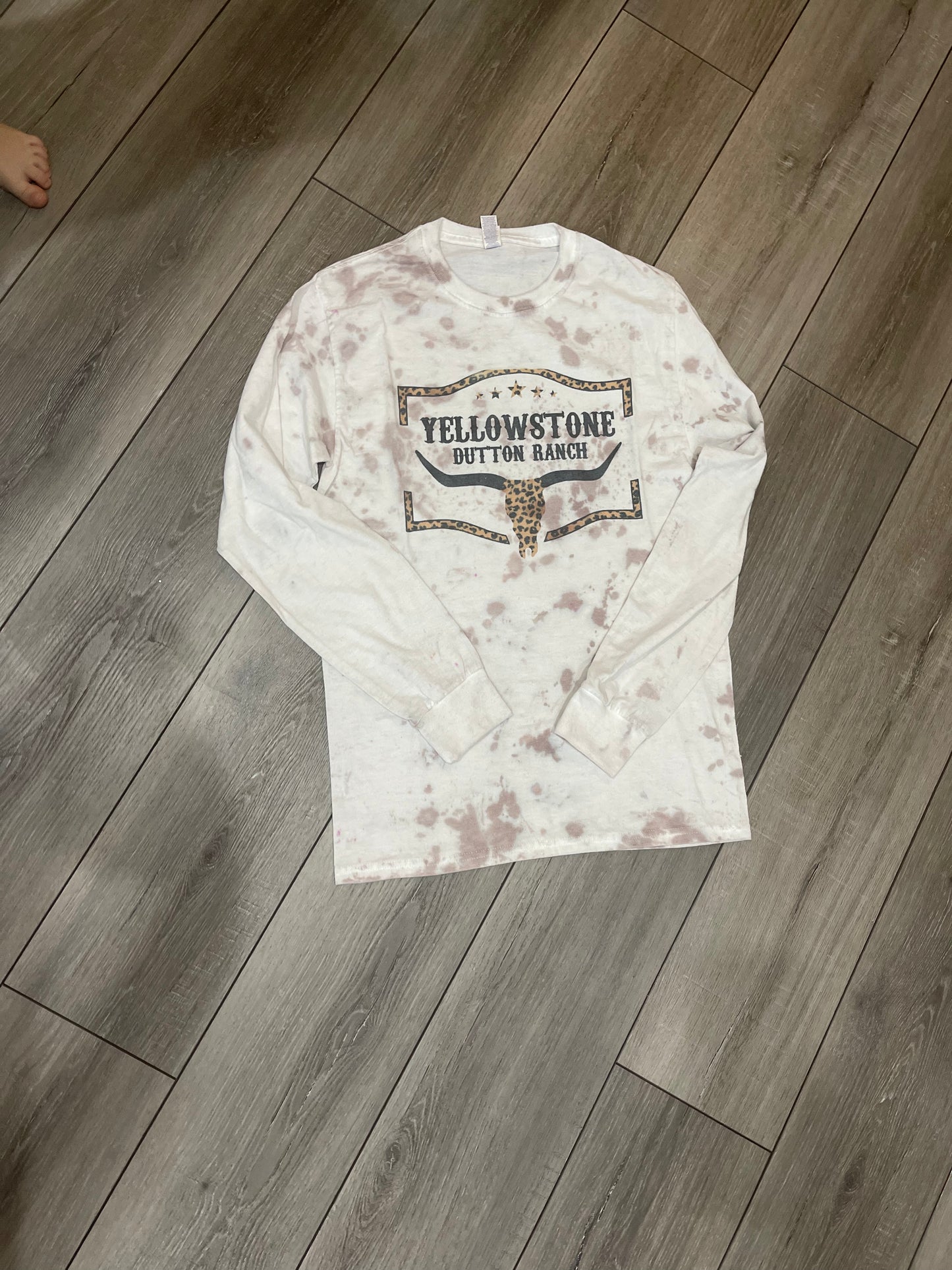 Yellowstone Custom Bleached long sleeve